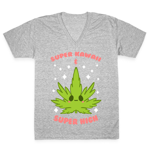 Super Kawaii & Super High V-Neck Tee Shirt