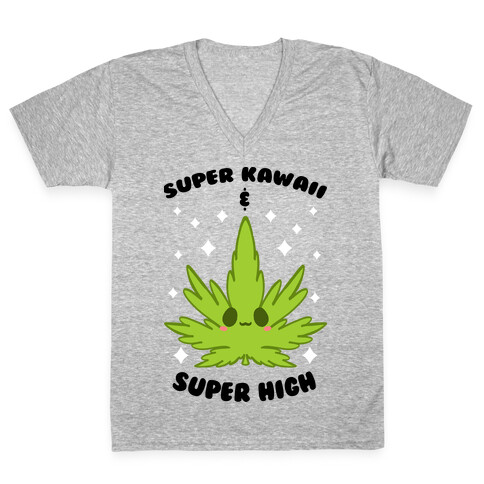 Super Kawaii & Super High V-Neck Tee Shirt