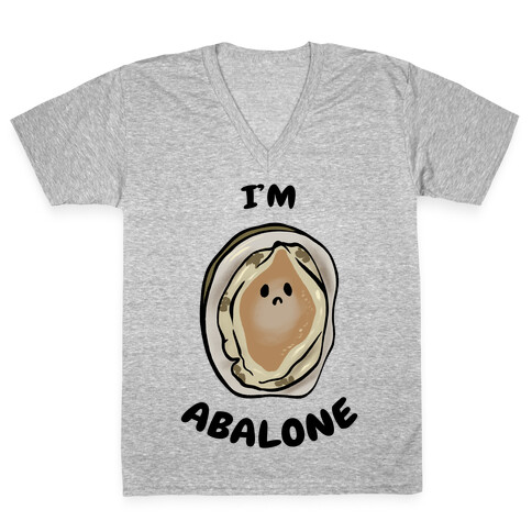 I'm Abalone V-Neck Tee Shirt