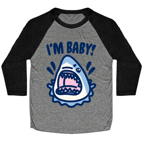 I'm Baby Shark Baseball Tee