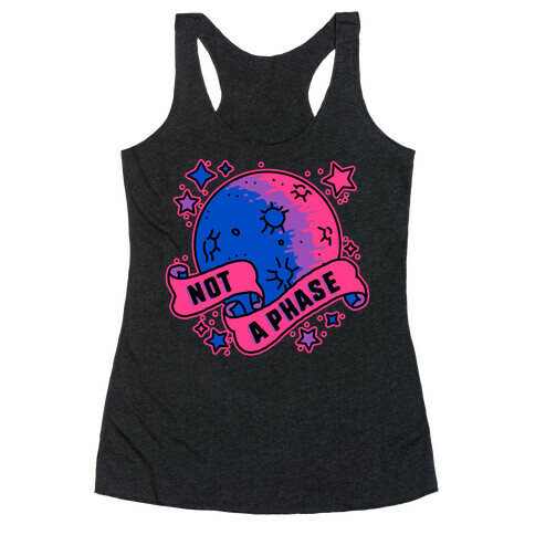 Not a Phase Bi Moon Racerback Tank Top