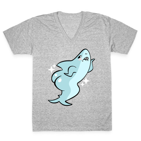 Shark Booty V-Neck Tee Shirt