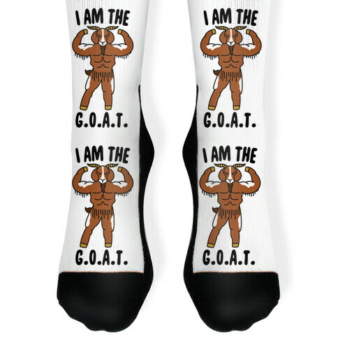 I Am The G.O.A.T. Sock