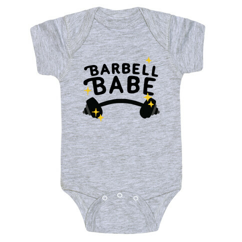 Barbell Babe Baby One-Piece