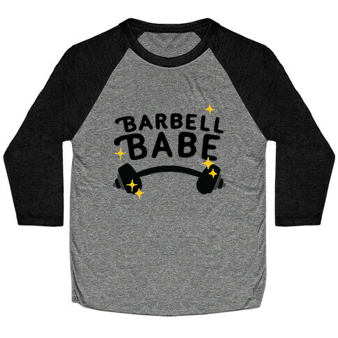 Barbell Babe Baseball Tee