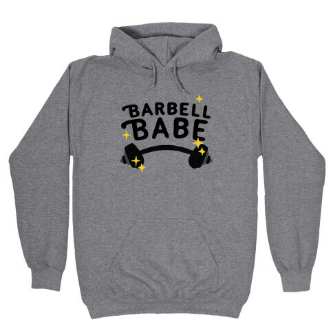 Barbell Babe Hooded Sweatshirt