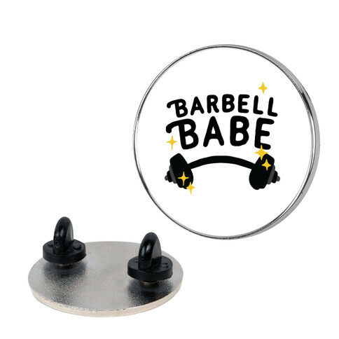 Barbell Babe Pin