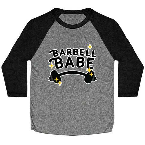 Barbell Babe Baseball Tee