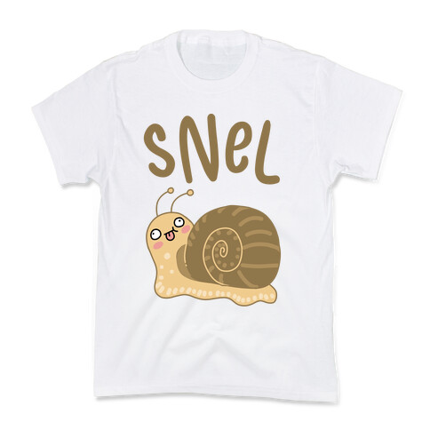 Snel Derpy Snail Kids T-Shirt