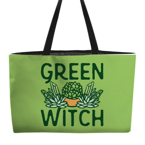 Green Witch Weekender Tote