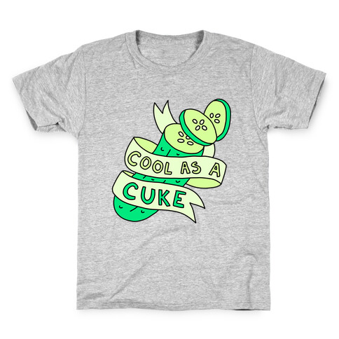 Cool As A Cuke Kids T-Shirt