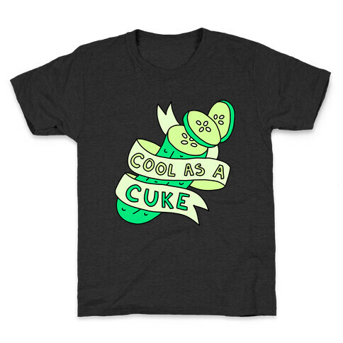 Cool As A Cuke Kids T-Shirt