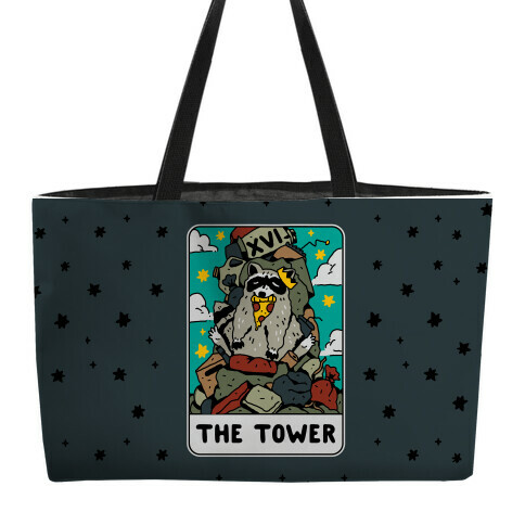 The Garbage Tower Tarot Weekender Tote