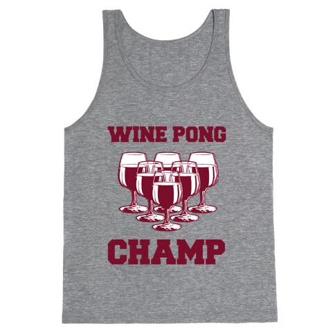 Wine Pong Champ Tank Top