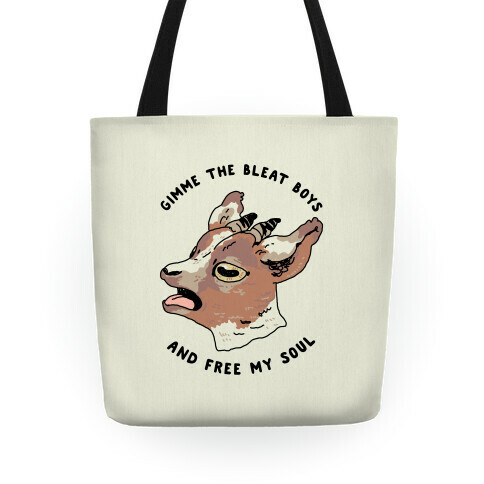 Gimme The Bleat Boys  Tote