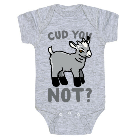 Cud You Not Goat Baby One-Piece