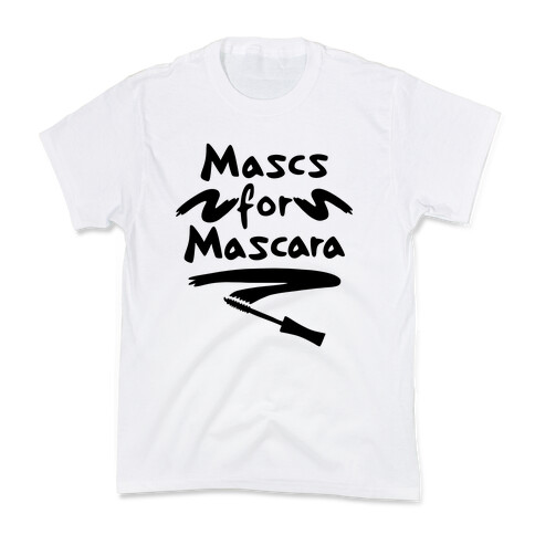 Mascs for Mascara Kids T-Shirt