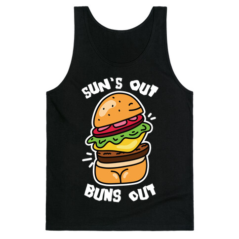 Sun's Out Buns Out (Burger Booty) Tank Top