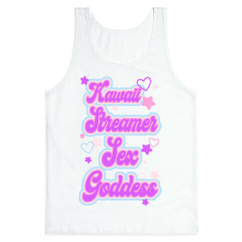 Kawaii Streamer Sex Goddess Tank Top