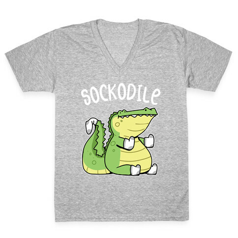 Sockodile V-Neck Tee Shirt