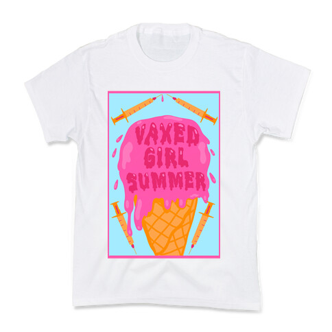 Vaxed Girl Summer Kids T-Shirt