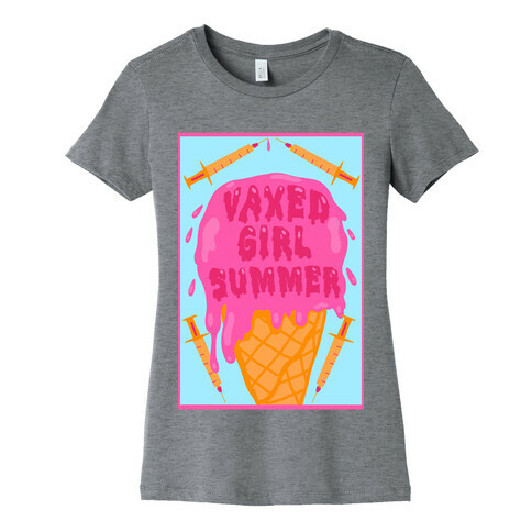 Vaxed Girl Summer Womens T-Shirt
