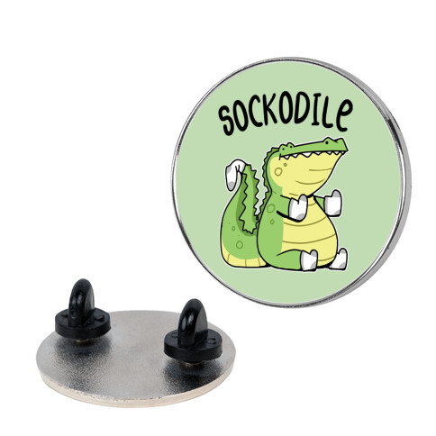 Sockodile Pin