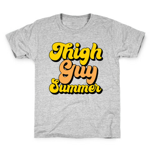 Thigh Guy Summer Kids T-Shirt