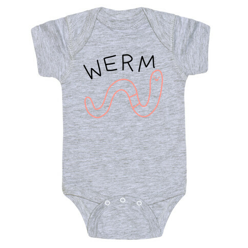 Werm Derpy Worm Baby One-Piece