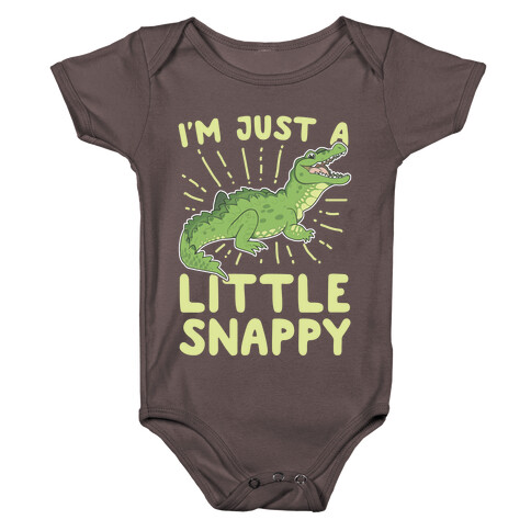 I'm Just A Little Snappy Baby One-Piece