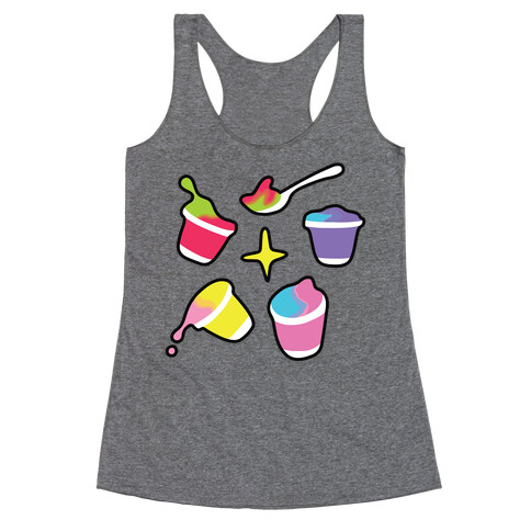 Rainbow Yogurt Racerback Tank Top