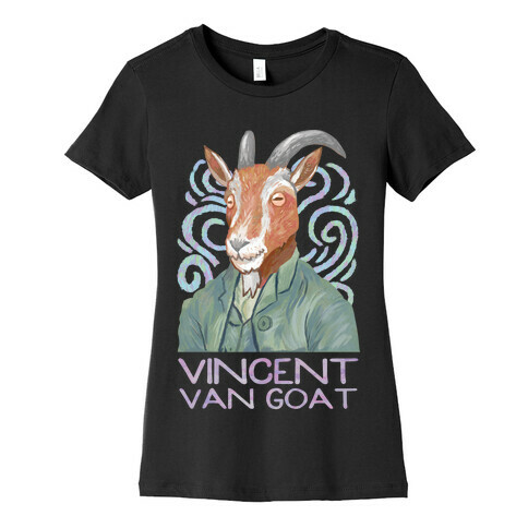 Vincent Van Goat Womens T-Shirt