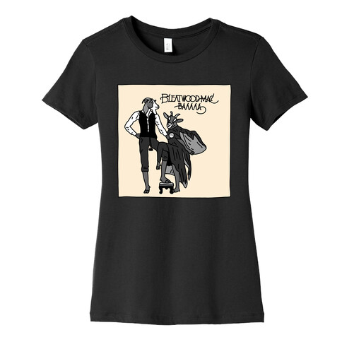 Bleatwood Mac Rumours Parody Womens T-Shirt