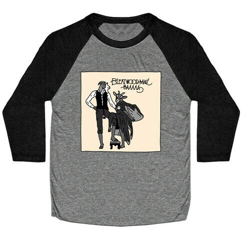 Bleatwood Mac Rumours Parody Baseball Tee