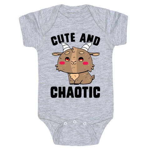 Cute and Chaotic Baby One-Piece