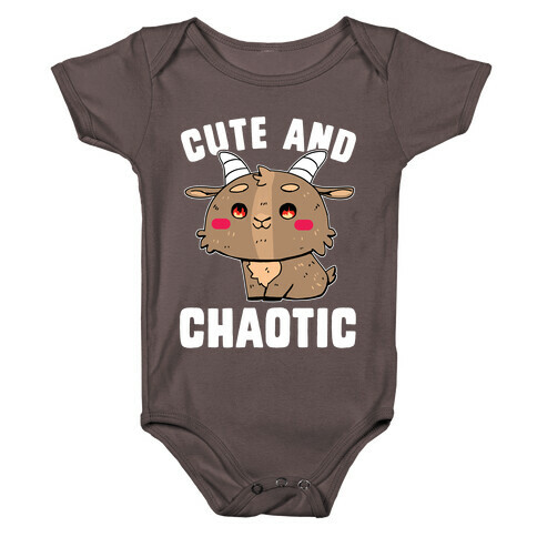 Cute and Chaotic Baby One-Piece