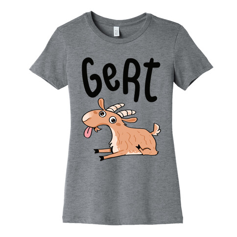 Gert Derpy Goat Womens T-Shirt