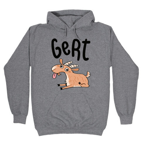 Gert Derpy Goat Hooded Sweatshirt
