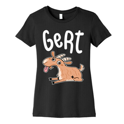 Gert Derpy Goat Womens T-Shirt