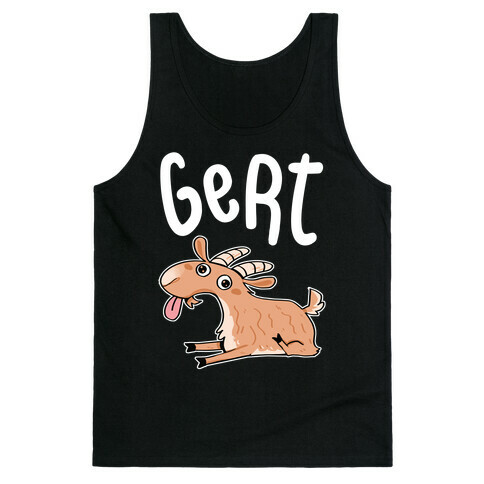 Gert Derpy Goat Tank Top