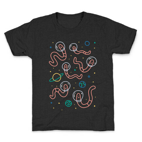 Worms In Space Kids T-Shirt