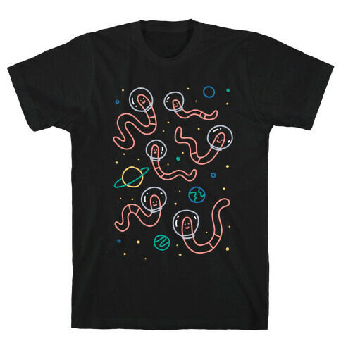 Worms In Space T-Shirt