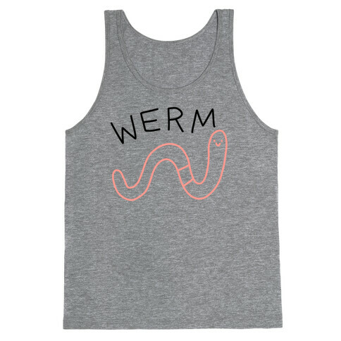 Werm Derpy Worm Tank Top