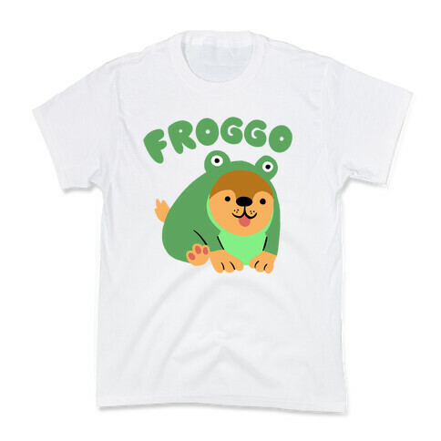 Froggo Doggo Frog Kids T-Shirt