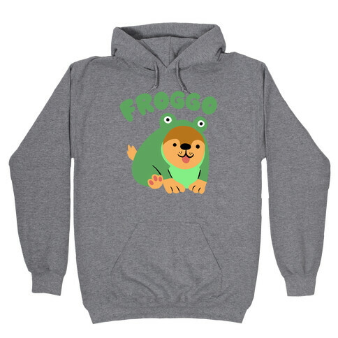 Froggo Doggo Frog Hooded Sweatshirt