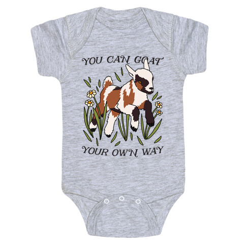 You Can Goat Your Own Way Baby One-Piece