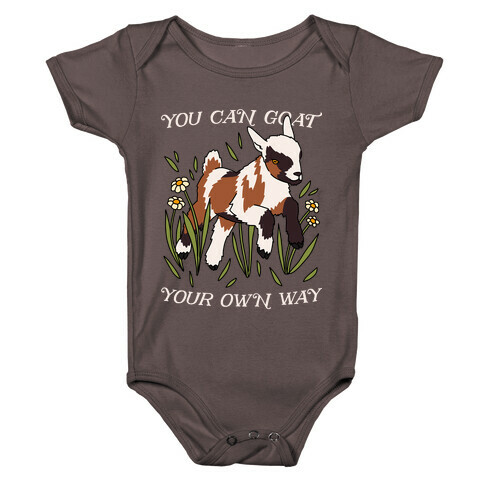 You Can Goat Your Own Way Baby One-Piece
