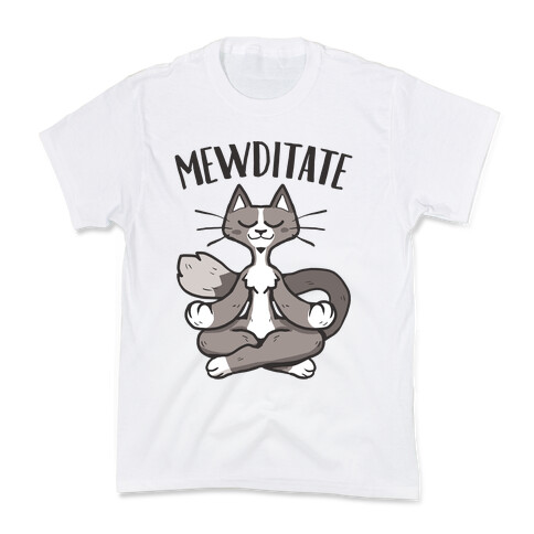 Mewditate Kids T-Shirt