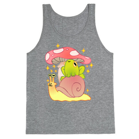 Cute Snail & Frog Tank Top