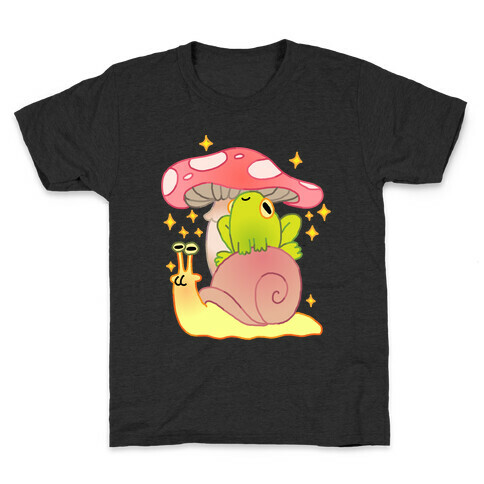 Cute Snail & Frog Kids T-Shirt